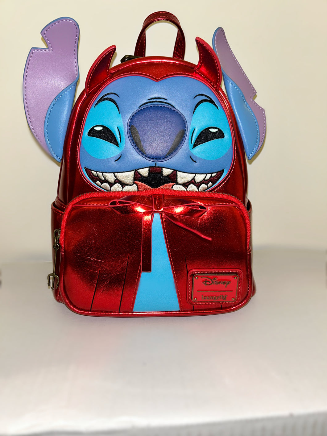 LF DISNEY STITCH DEVIL COSPLAY MINI BACKPACK