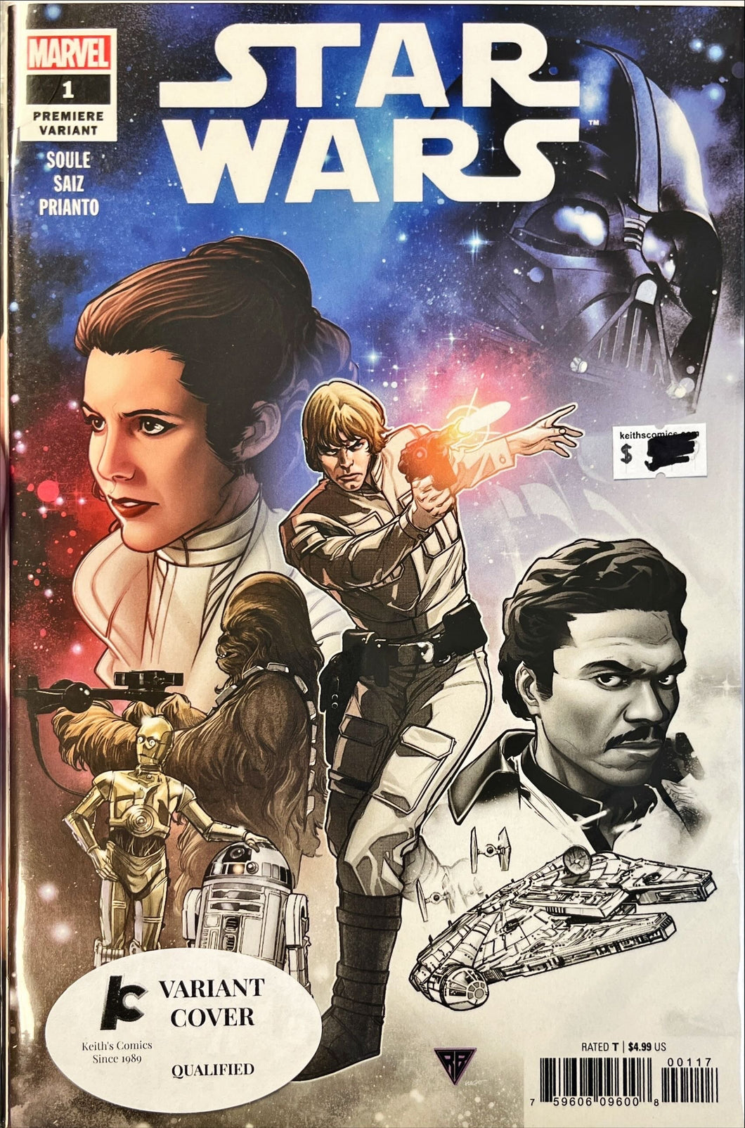STAR WARS #1 SILVA PREMIERE VAR