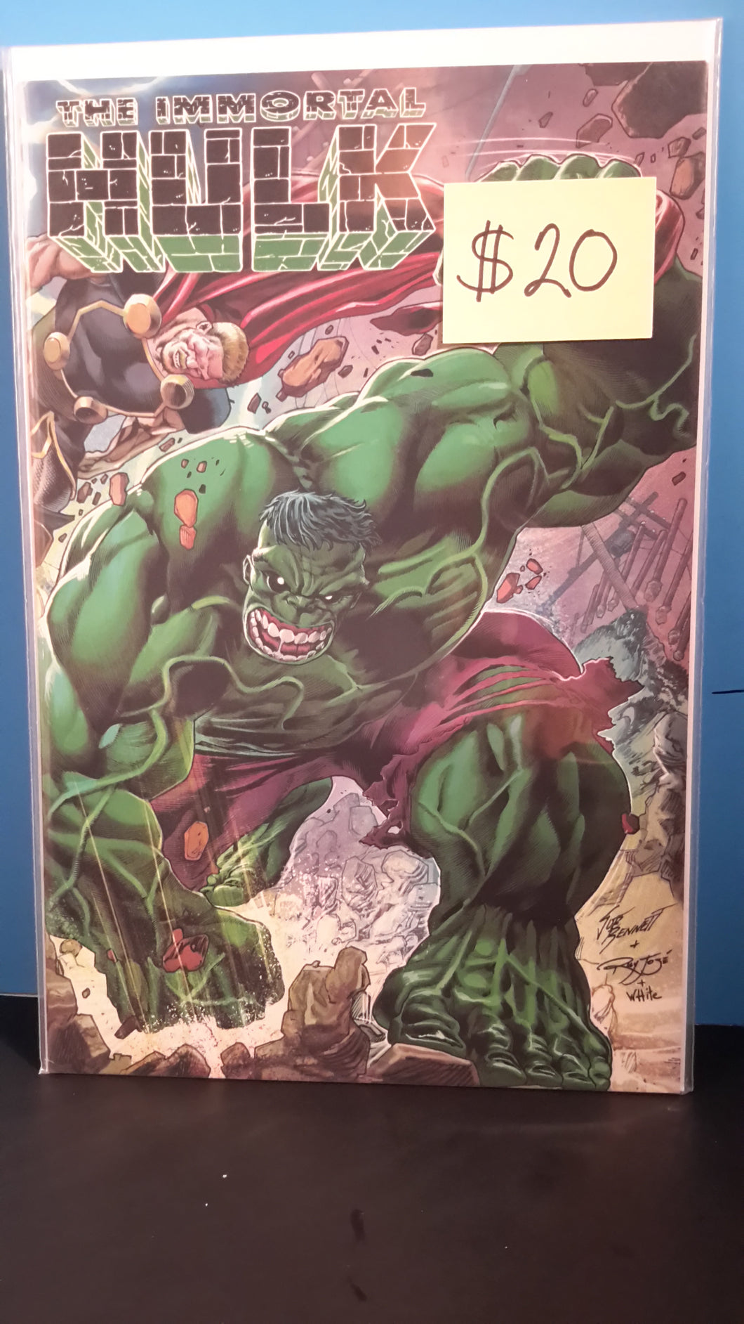 IMMORTAL HULK #24 BENNETT WRAPAROUND VARIANT