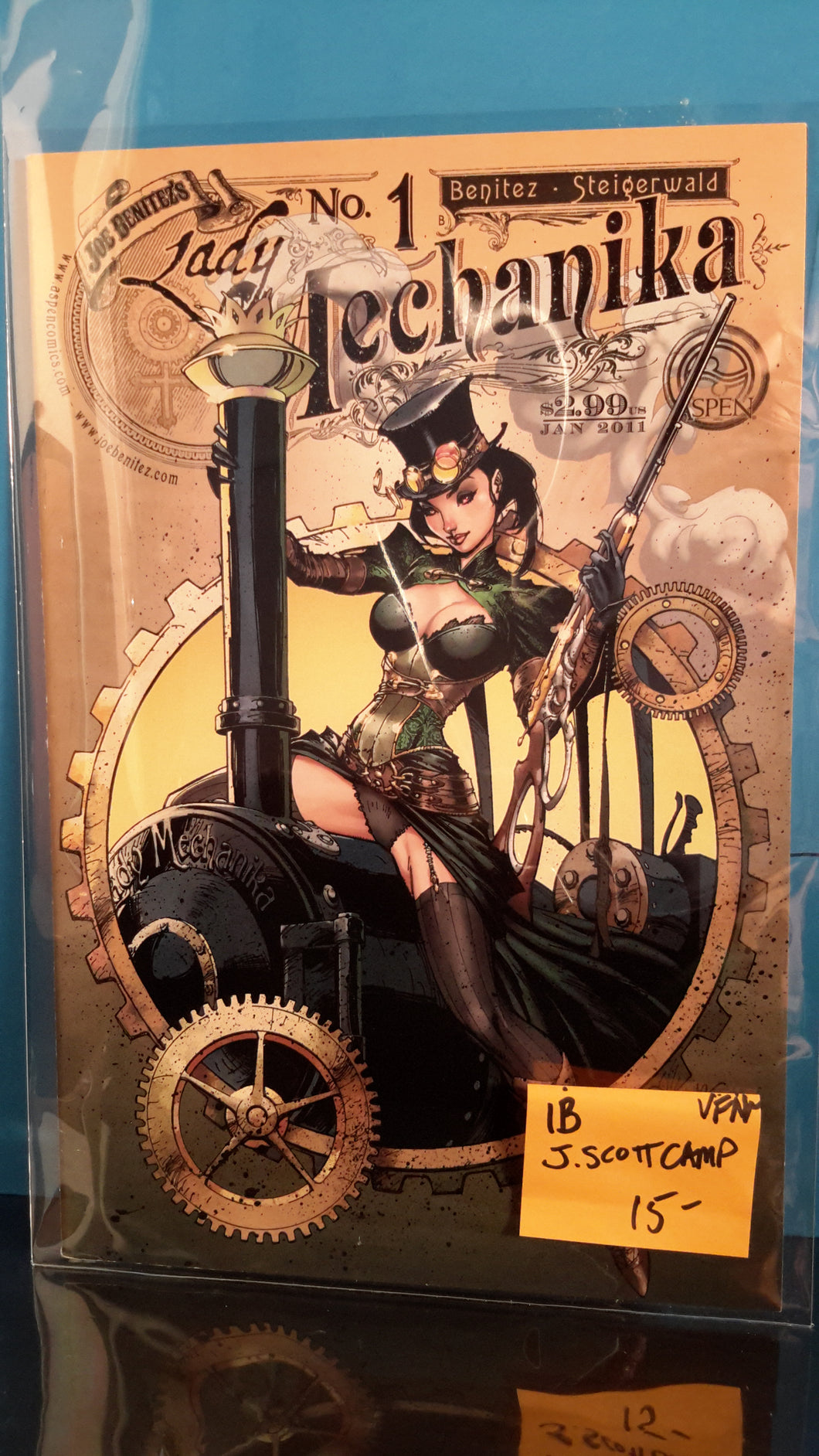 LADY MECHANIKA #1 CVR B J SCOTT CAMBELL