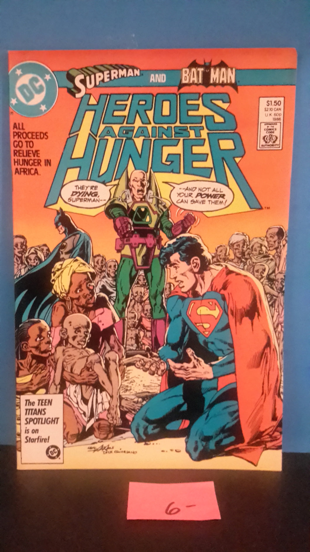 HEROES AGAINST HUNGER 1986