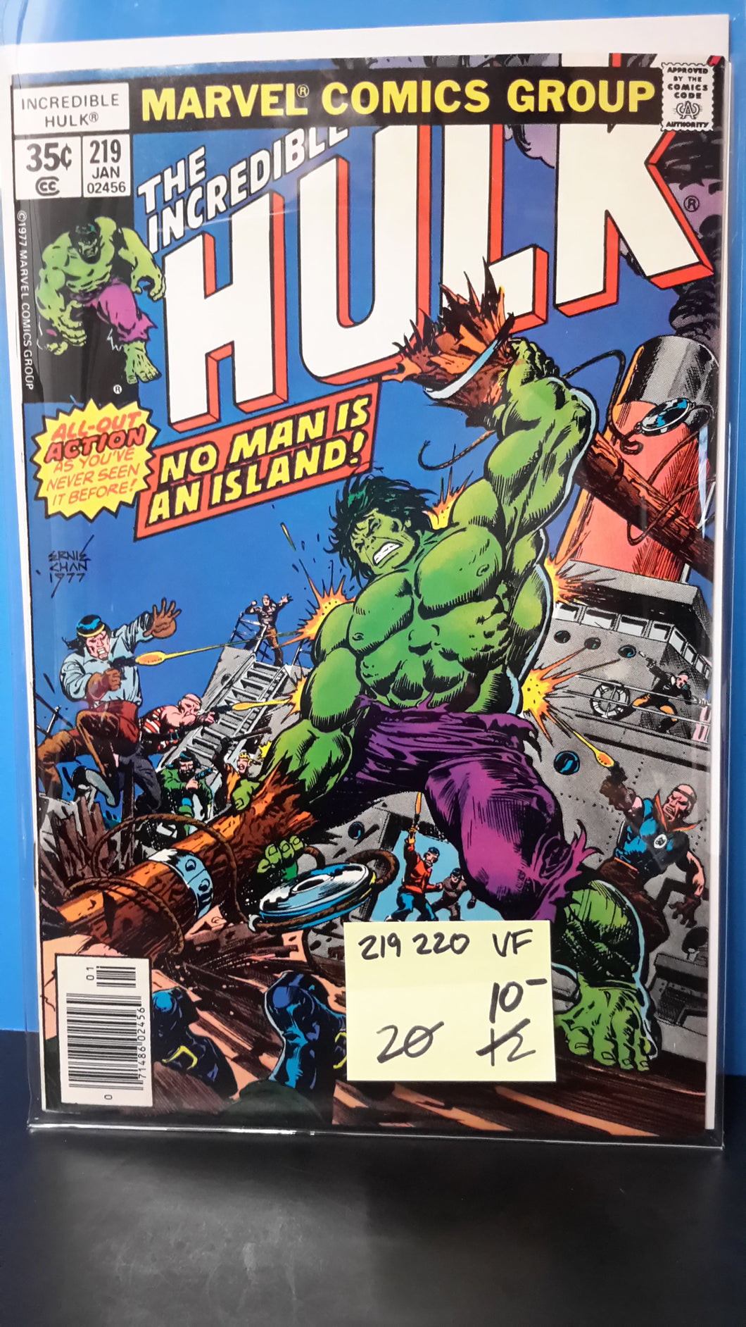 INCREDIBLE HULK #219