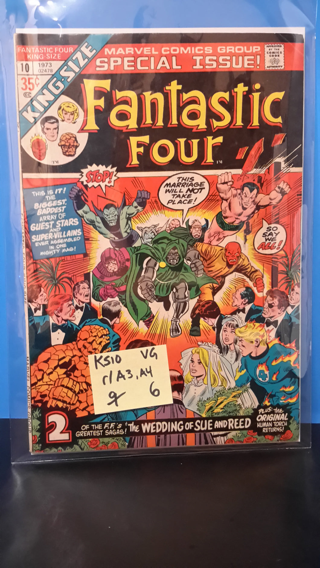 FANTASTIC FOUR KING SIZE #10