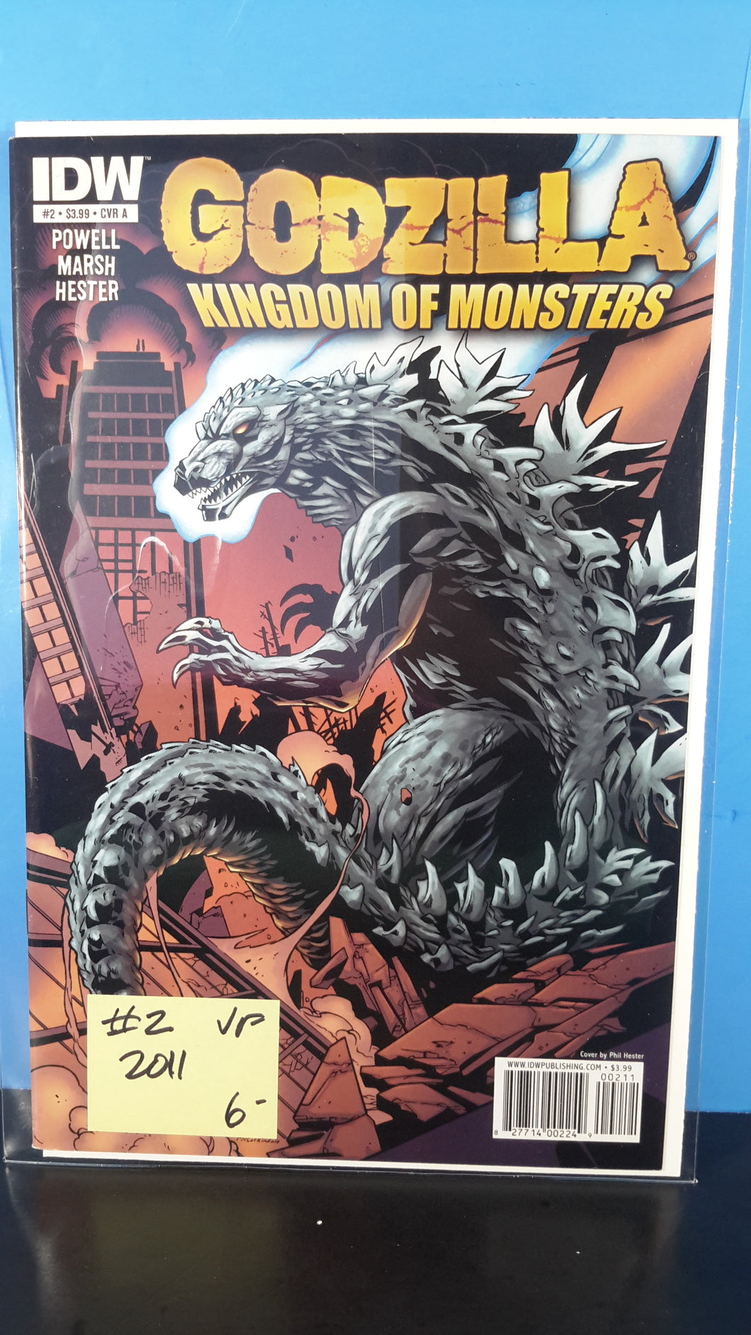 GODZILLA  KINGDOM OF MONSTERS #2 COVER A