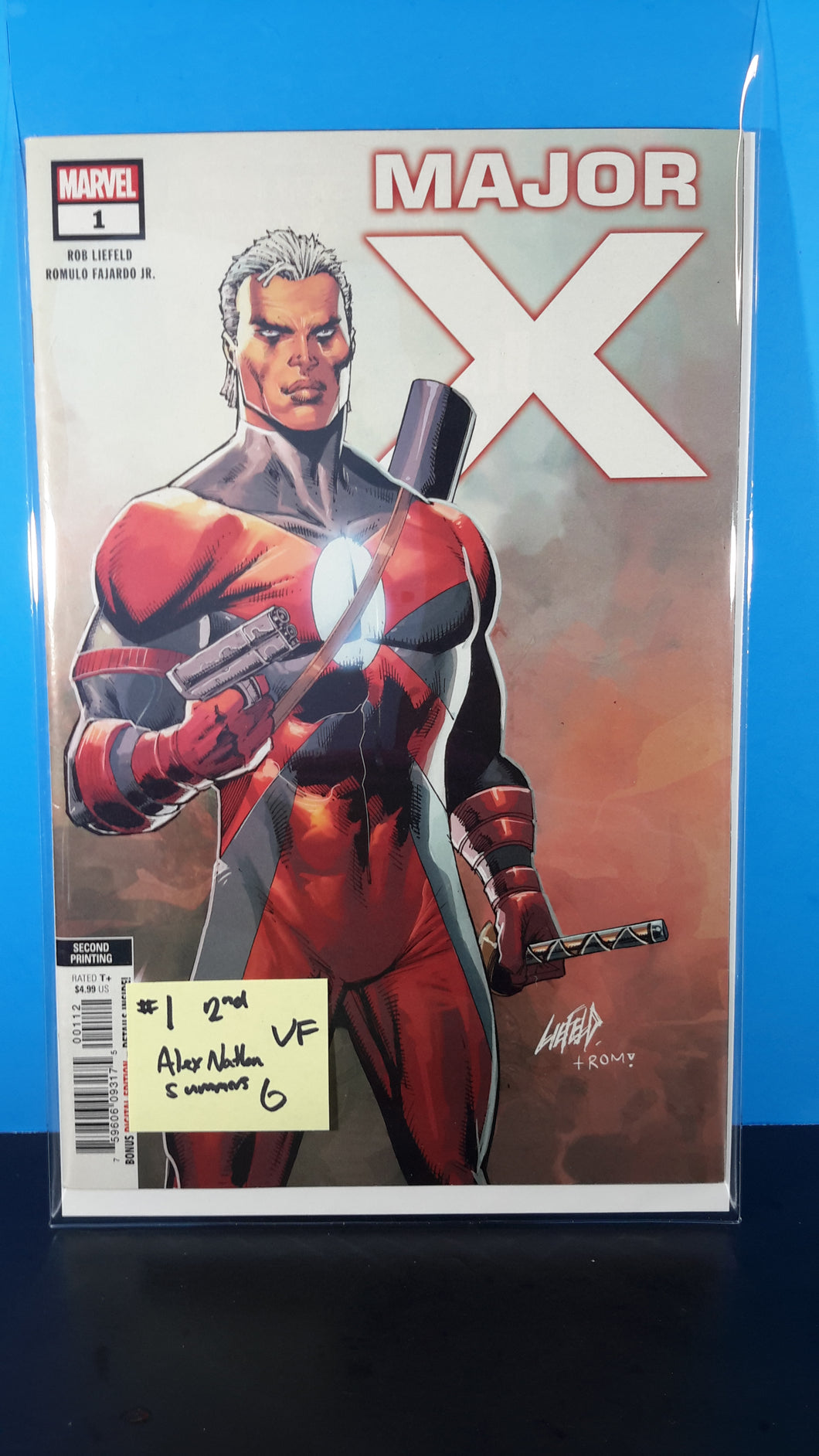 MAJOR X #1 (2ND PRINT)