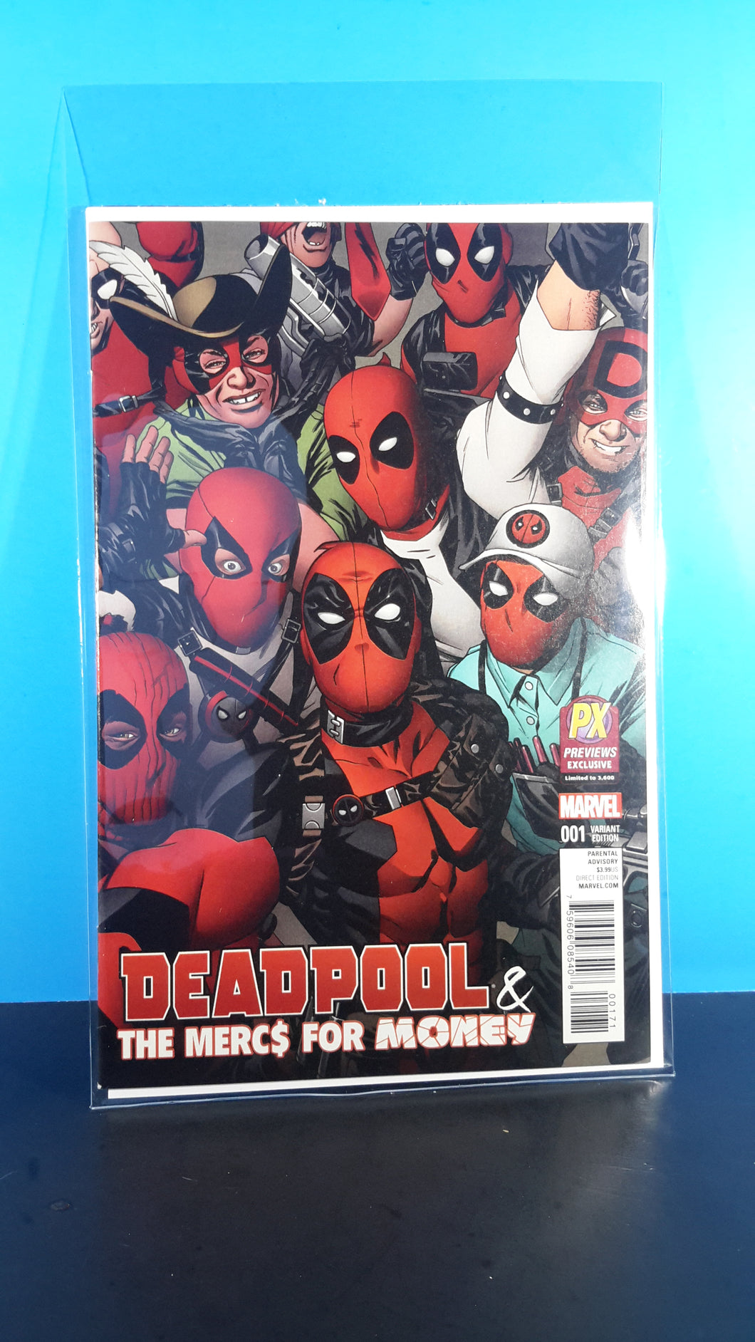DEADPOOL THE MERCS FOR MONEY #1 PX EXCLUSIVE