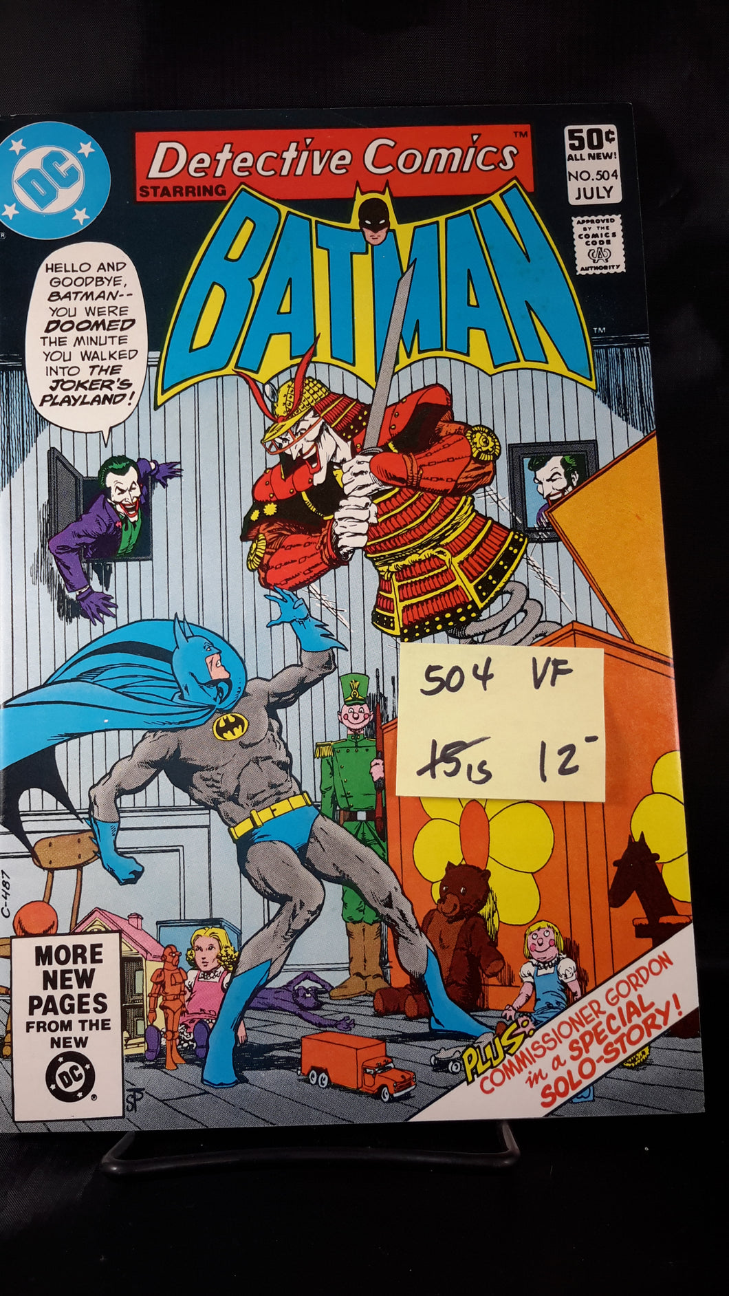 DETECTIVE COMICS #504