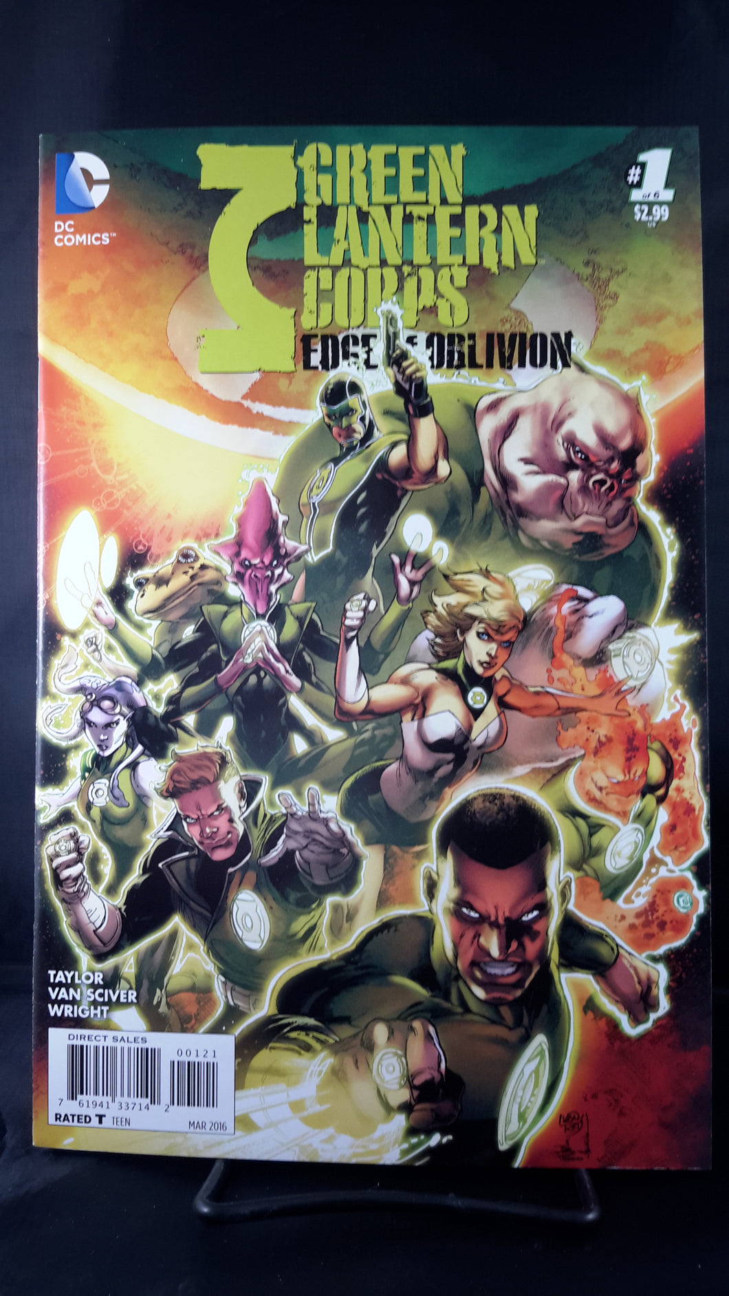 GREEN LANTERN CORPS EDGE OF OBLIVION #1