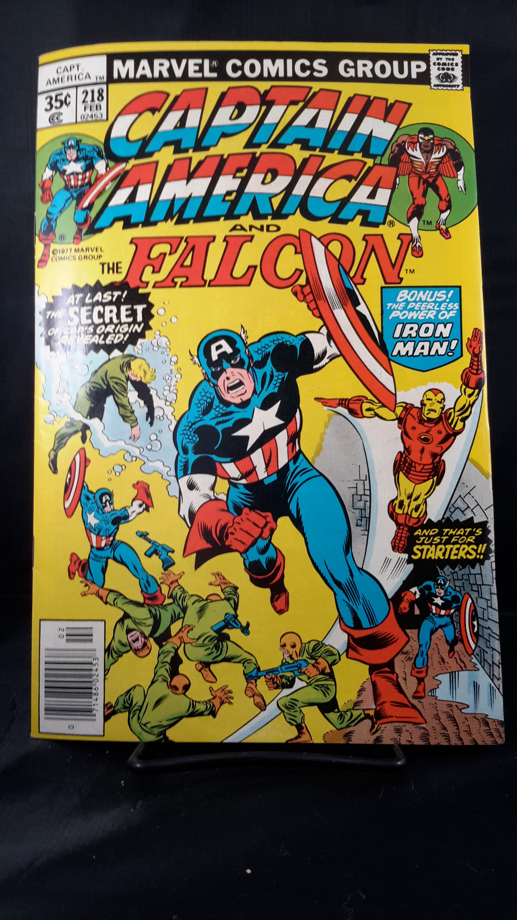 CAPTAIN AMERICA  #218