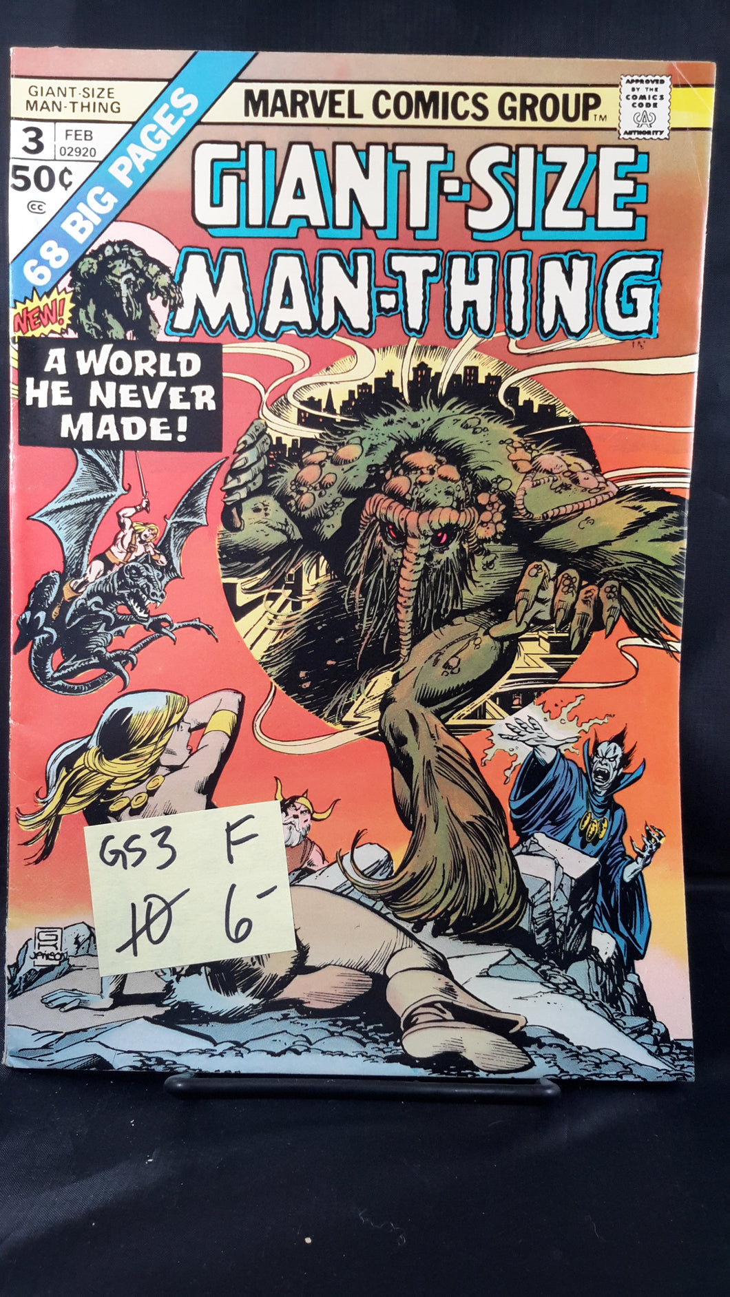 GIANT SIZE  MAN  THING #3