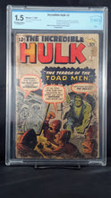 Load image into Gallery viewer, INCREDIBLE HULK (1962) #2 CBCS 1.5
