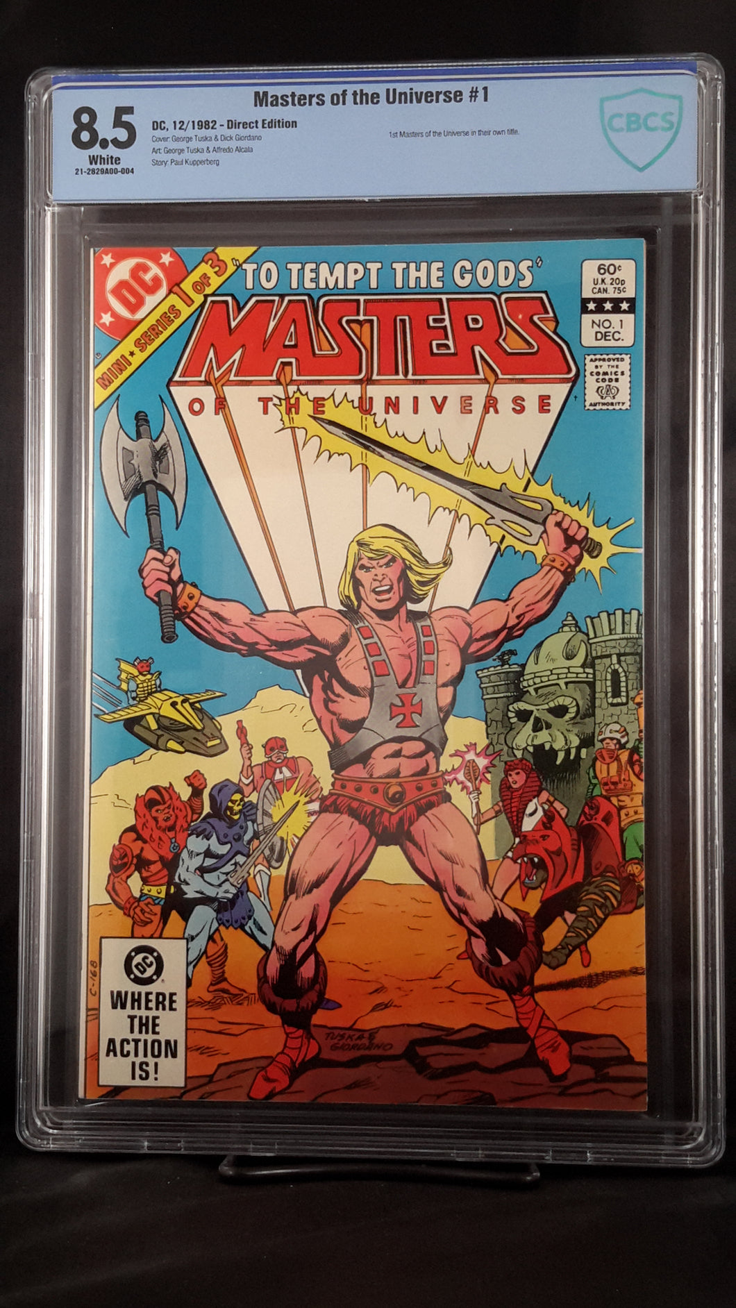 MASTERS OF THE UNIVERSE (1982) #1 CBCS 8.5