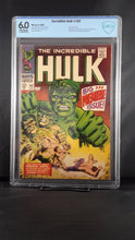 Load image into Gallery viewer, INCREDIBLE HULK (1962) #102 CBCS 6.0
