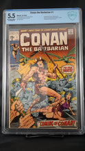 Load image into Gallery viewer, CONAN (1970) #1 CBCS 5.5

