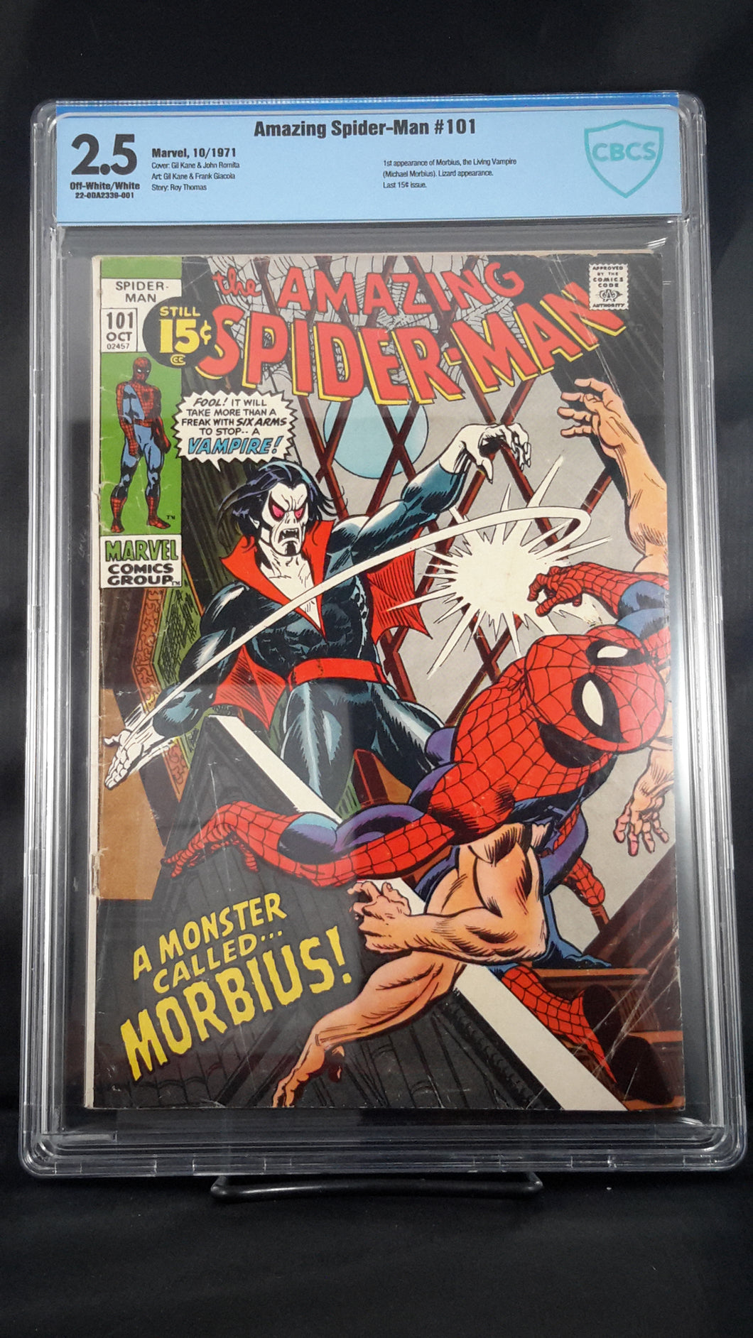 AMAZING SPIDER-MAN (1963) #101 CBCS 2.5