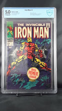 Load image into Gallery viewer, IRON MAN (1968) #1 CBCS 5.0
