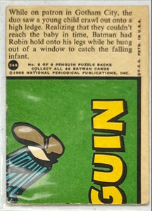 1966 Topps Batman Trading Cards No. 34A