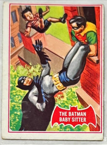 1966 Topps Batman Trading Cards No. 34A
