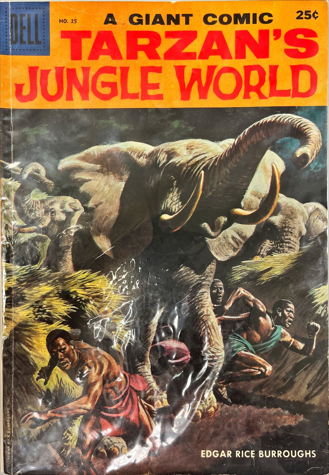 DELL GIANT #25 Tarzan's Jungle World