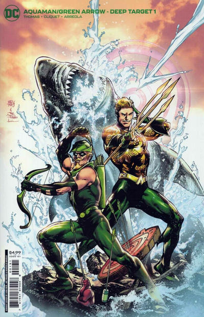 Aquaman / Green Arrow - Deep Target #1 [Ivan Reis & Joe Prado Cardstock Variant Cover]