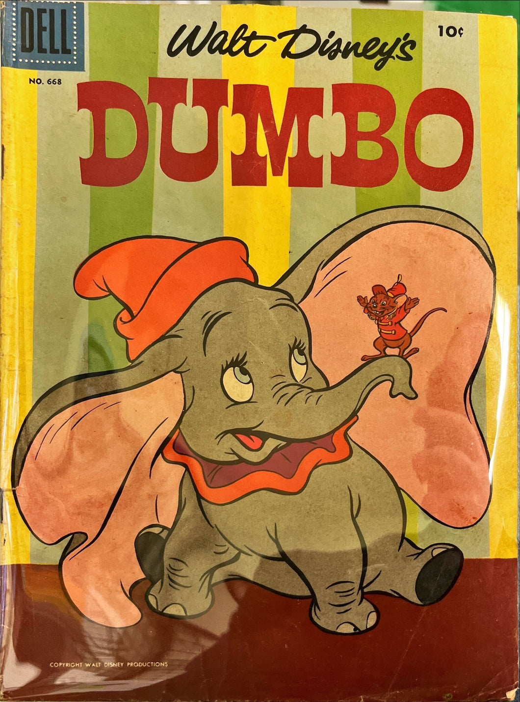 Four Color 668 Walt Disney's Dumbo Second Print Variant