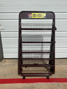 M&M Rolling Candy Rack