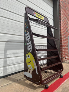 M&M Rolling Candy Rack