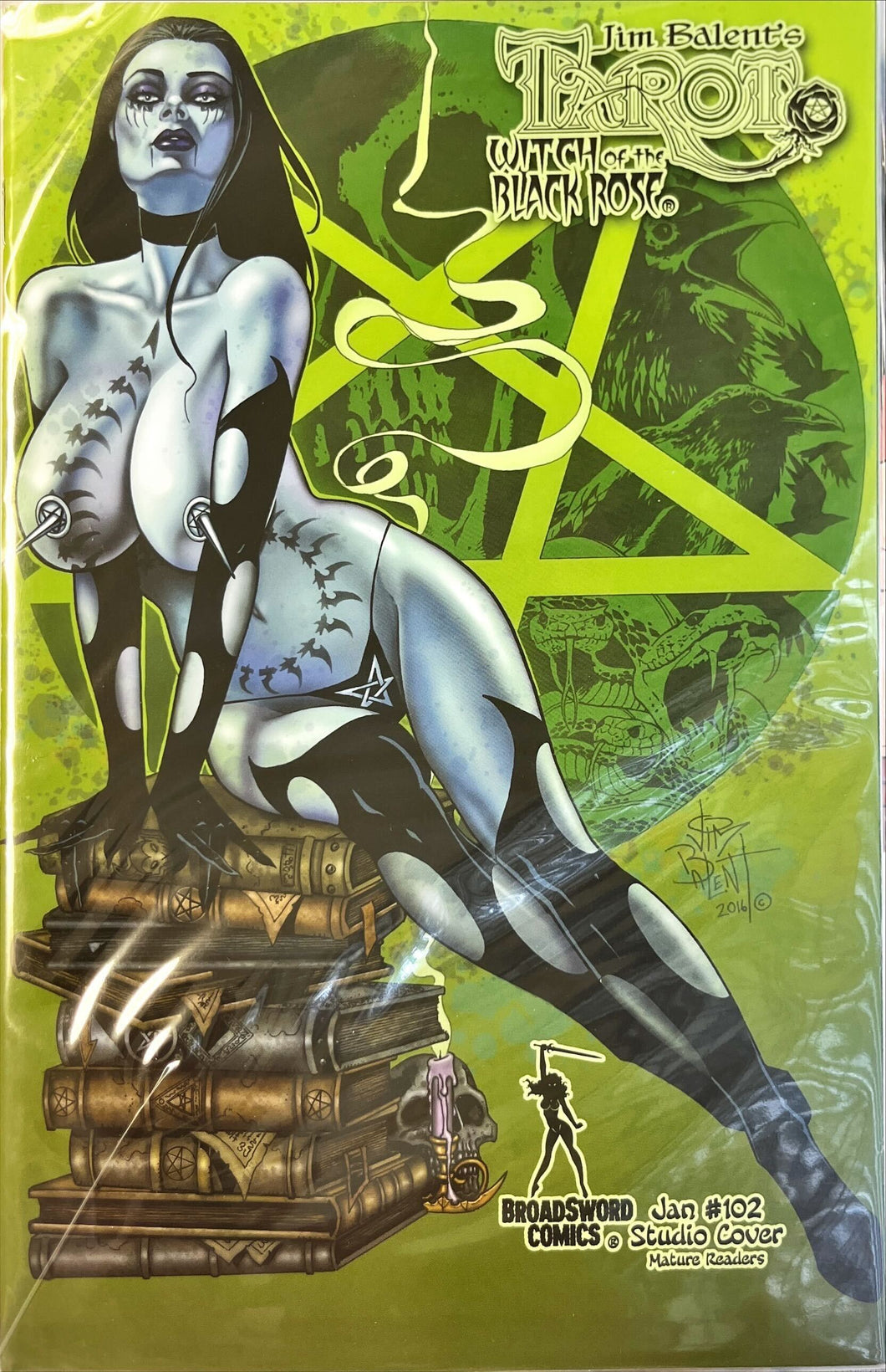 TAROT WITCH OF THE BLACK ROSE #102 10 COPY INCV (Net) (MR) (