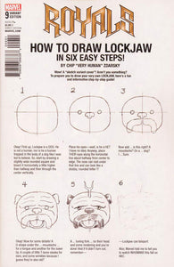 Royals #9 [Chip Zdarsky How-to-Draw Cover]
