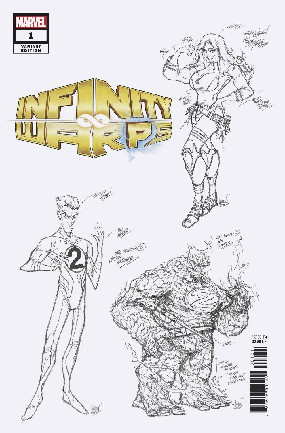 INFINITY WARS INFINITY WARPS #1 (OF 2) HERRERA DESIGN VAR