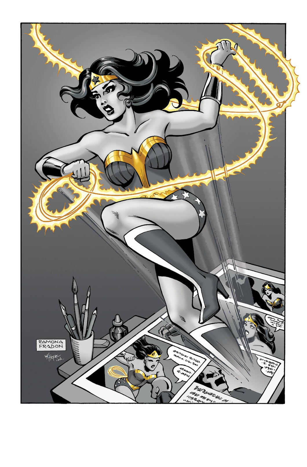 WONDER WOMAN BLACK & GOLD #1 #1 CVR C 25 COPY VAR