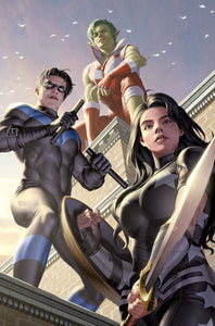 TITANS UNITED #1 (OF 7) CVR C 1:25 YOON CARD STOCK VAR
