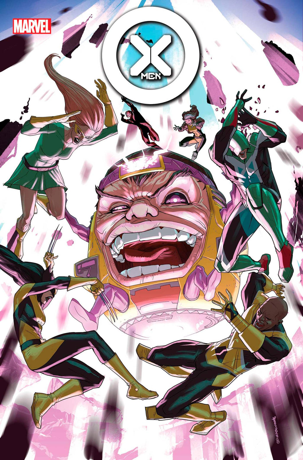 X-MEN #8 WOODS VAR