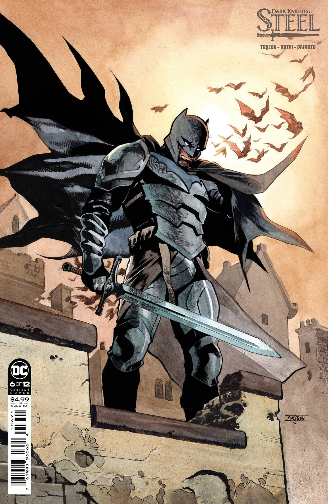 DARK KNIGHTS OF STEEL #6 (OF 12) CVR C 25 COPY ASRAR VAR
