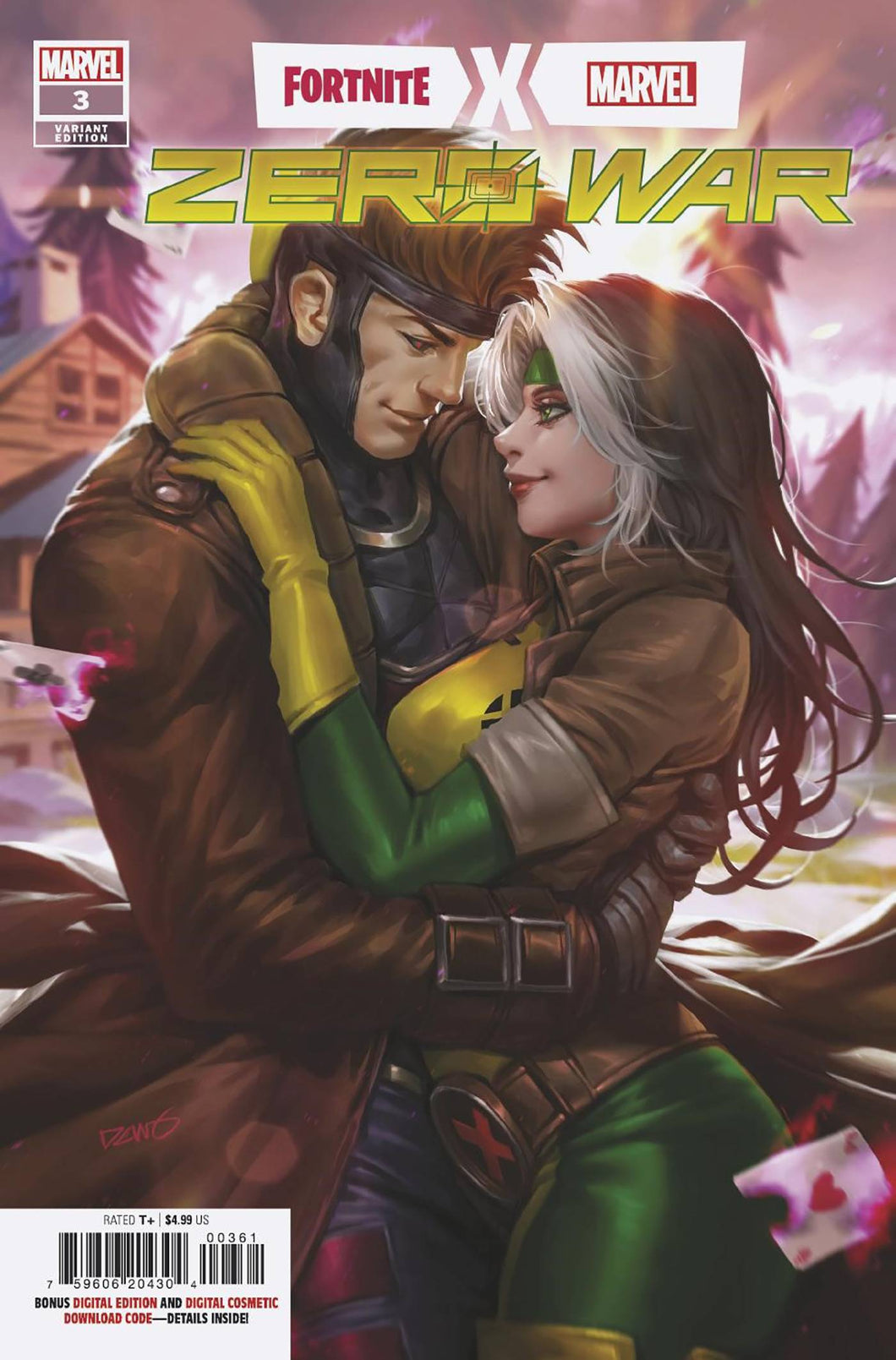 FORTNITE X MARVEL ZERO WAR #3 (OF 5) 50 COPY INCV CHEW VAR