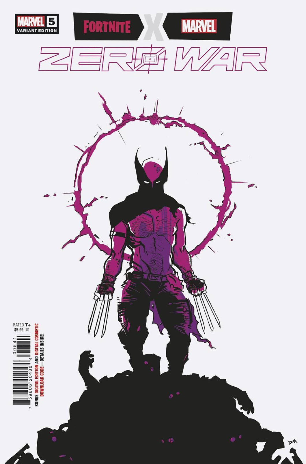 FORTNITE X MARVEL ZERO WAR #5 (OF 5) MUSTARD VAR