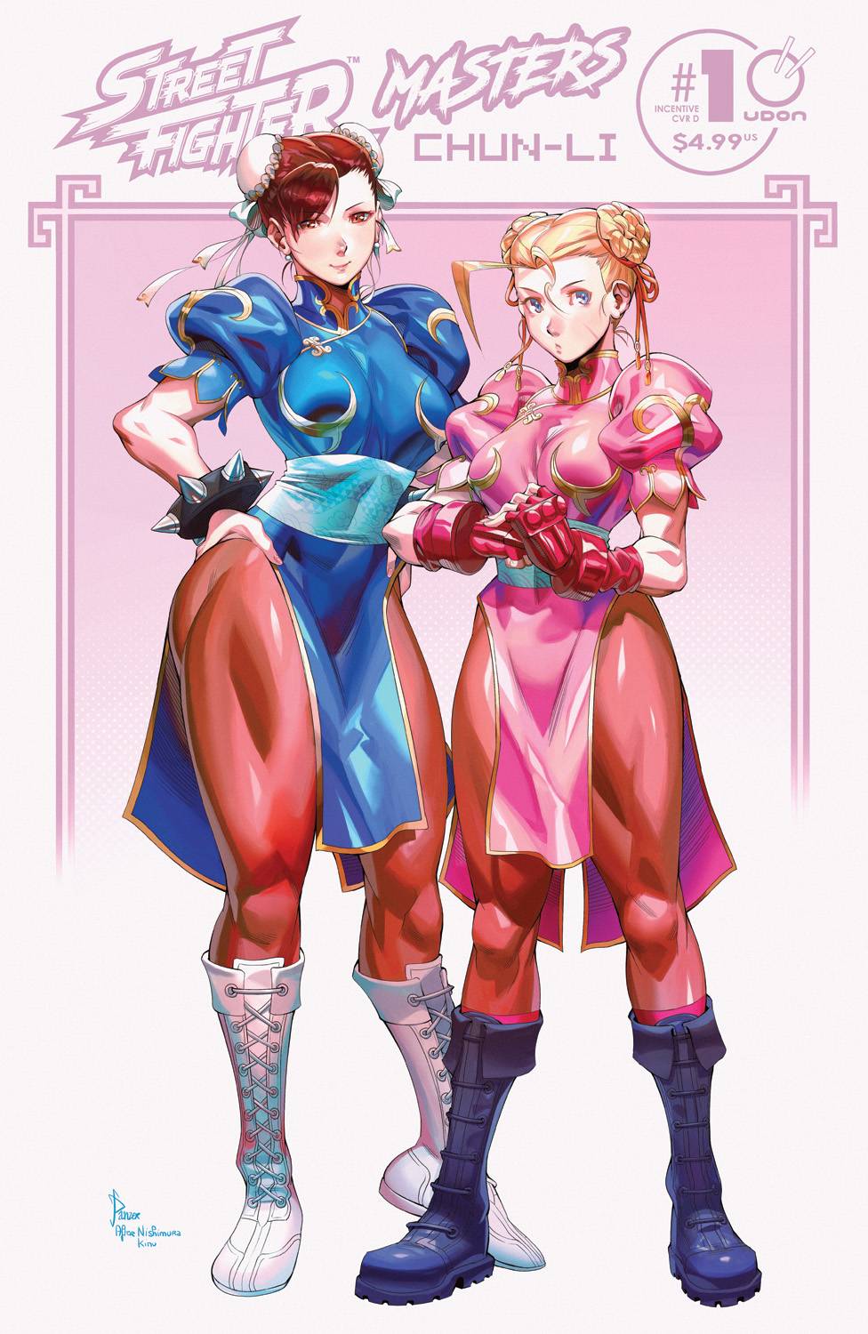 STREET FIGHTER MASTERS CHUN LI #1 CVR D 5 COPY INCV PANZER