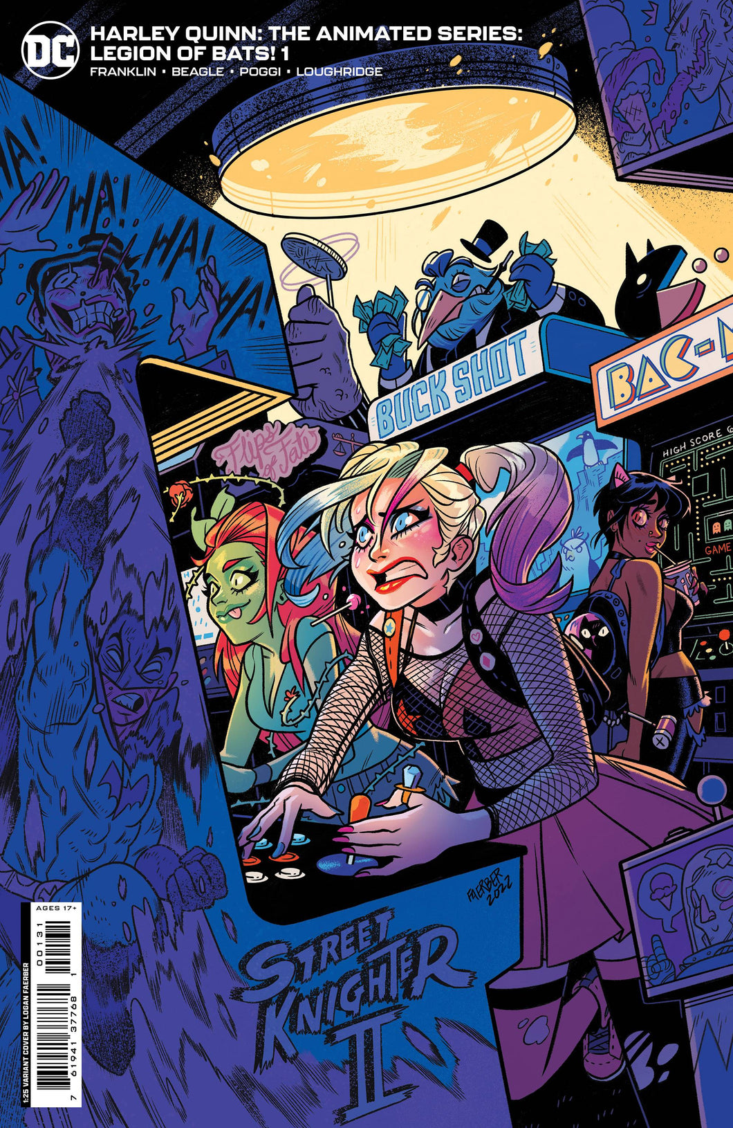 HARLEY QUINN ANIMATED SERIES LEGION BATS #1 (OF 6) CVR C 1:2