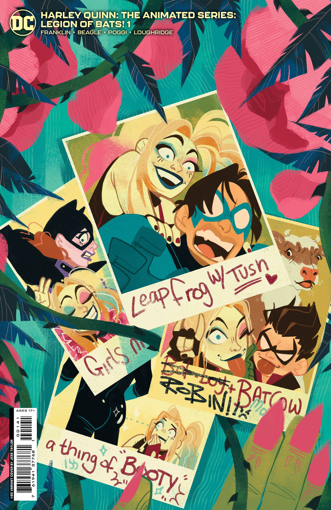 HARLEY QUINN ANIMATED SERIES LEGION BATS #1 (OF 6) CVR D 1:5