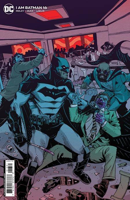 I AM BATMAN #16 CVR C 1:25 CULLY HAMNER CARD STOCK VAR