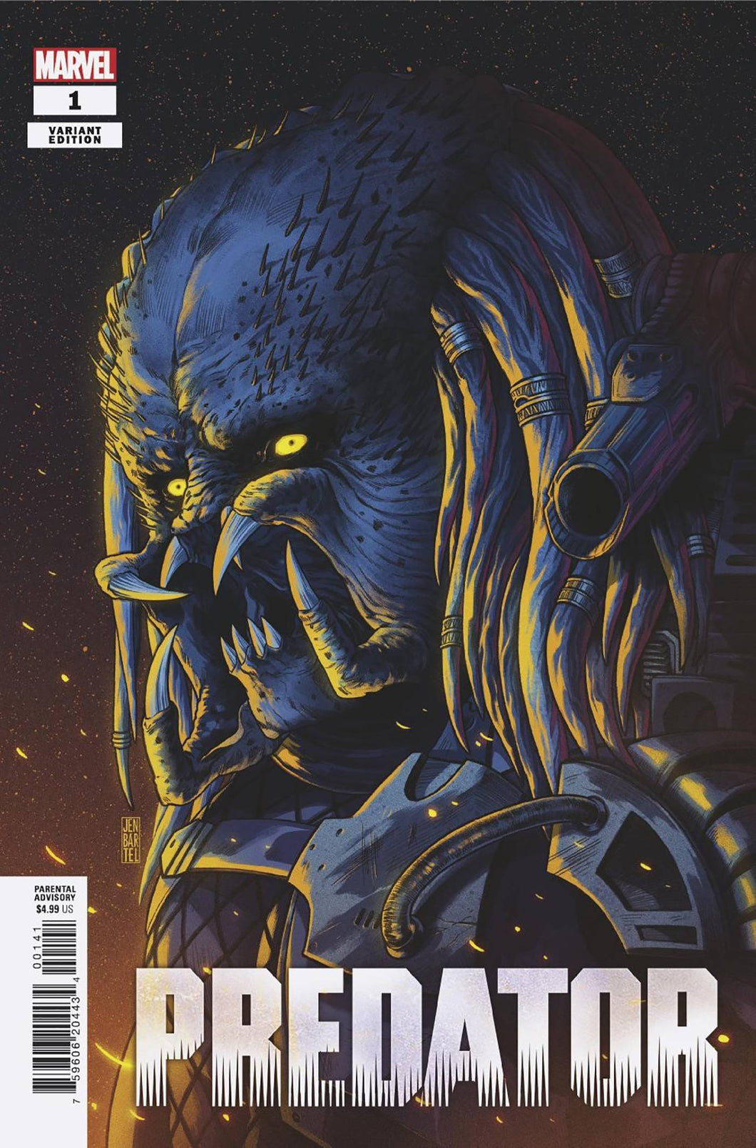 PREDATOR #1 50 COPY INCV BARTEL VAR NEW 3/8/23