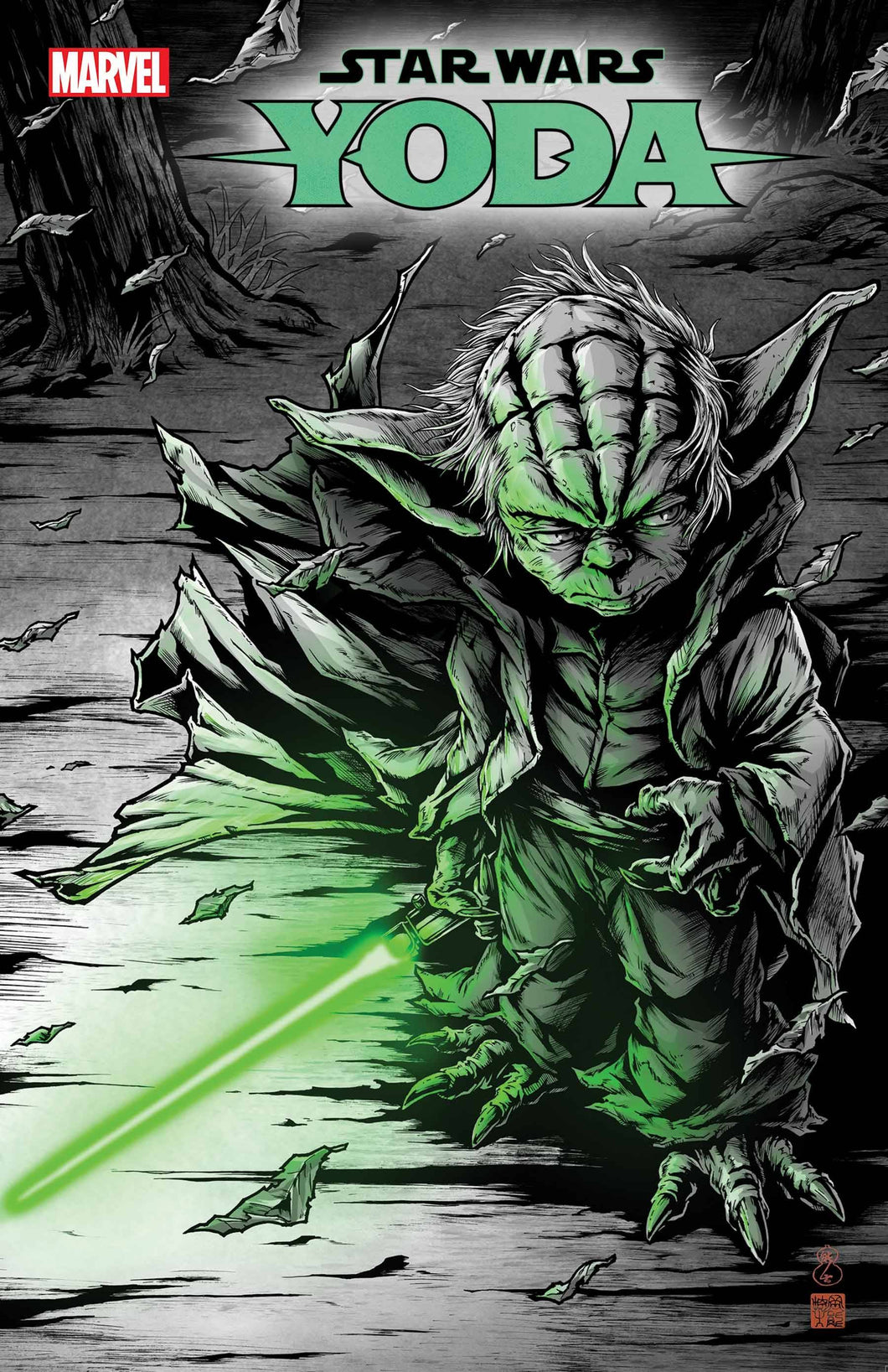 STAR WARS YODA #6 25 COPY INCV OKAZAKI VAR