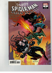 SYMBIOTE SPIDER-MAN ALIEN REALITY #1 (OF 5) SAVIUK VAR